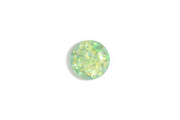 INLAY Glitzer mintgrün fluoreszierend 23mm