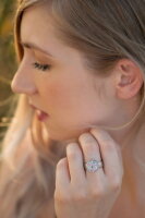 Edelstahl Ring 12mm Kessel 19,5 mm
