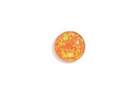 INLAY Glitzer orange irisierend 23mm