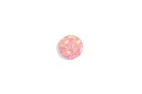 INLAY Glitzer pink irisierend fluoreszierend 12mm