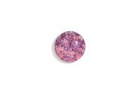 INLAY Glitzer rosa irisierend 23mm